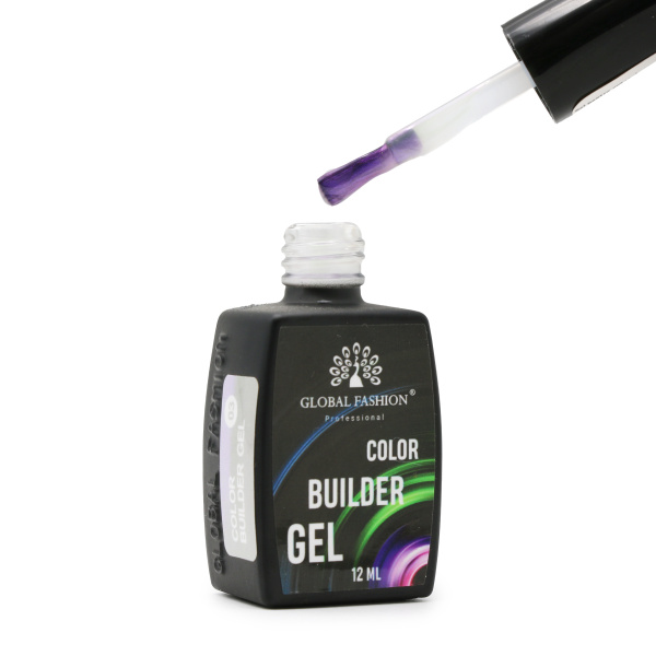 Global Fashion Color Builder Gel 12ml | Nail Extension Gel | جل بيلدر ملون
