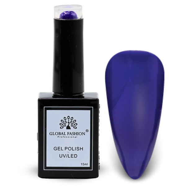 Mint Moods Nail Polish 15ml UV LED | 106-Blue Royale 1p Blue Mint Gel Nail Polish Bottle 15ml - UV LED Soak Off Nail Color UAE GCC | طلاء أظافر جل