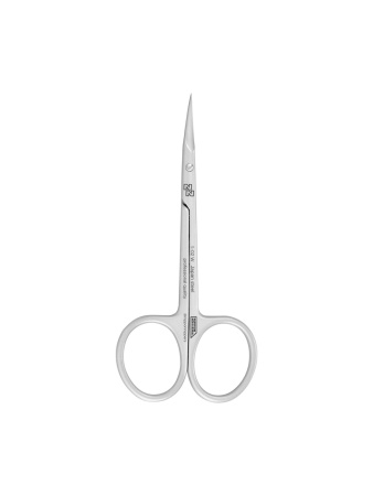 Nippon Nippers. Cuticle scissors. Curved handles. Length 107 mm. Matte NN_S-02W