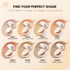 Global Fashion cushion BB cream close up pore minimizing smooth finish كريم اساس كوشن لقطة مقربة