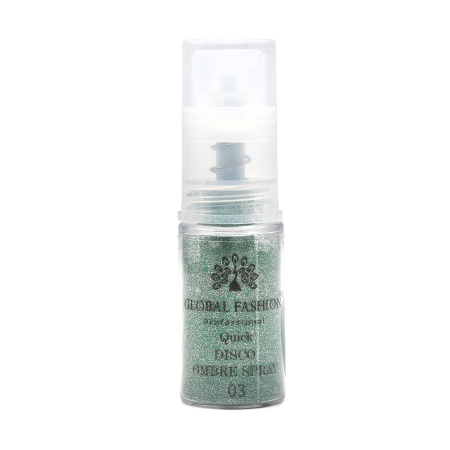 Dry Spray for Gradient Nails Ombre, Disco Reflective, 03