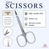 Global Fashion Manicure Scissors | Detailed Professional Nail Scissors Straight & Curved
مقص مانيكير جلوبال فاشن | مقص أظافر احترافي مستقيم ومنحني بالتفصيل

