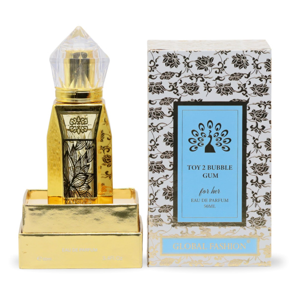 Global Fashion Elegant Bloom 50ml Eau de Parfum Bottle - Long Lasting Floral Oriental Women Perfume UAE GCC | عطر نسائي فاخر 50 مل