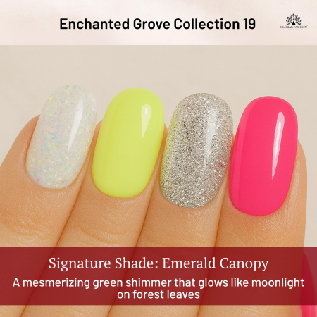 Black Elite Gel Nail Polish Set 6x8ml – UV/LED | Enchanted Grove Gel Nail Polish Close View High Shine | طلاء اظافر جل
Black Elite Gel Nail Polish Set 6x8ml – UV/LED | Enchanted Grove Nail Gel Set Detailed View Long Lasting | مناكير جل