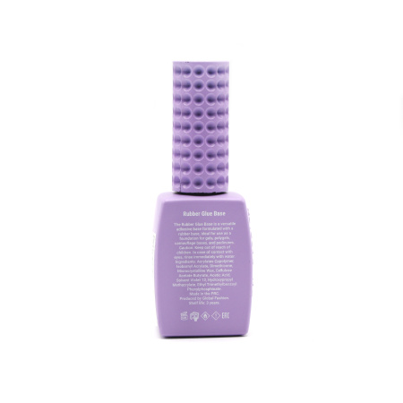 Global Fashion Glue Base 12ml | Extra Strong Rubber Nail Adhesive
جلوبال فاشن جلُو بيس 12 مل | لاصق مطاطي قوي للأظافر
