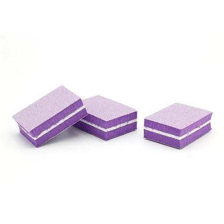 Global Fashion Mini Nail Buffer 50pcs – Sanding Blocks | Purple Nail Buffer Block Close View Smoothing Tool | مبرد اظافر
Global Fashion Mini Nail Buffer 50pcs – Sanding Blocks | Purple Nail File Buffer Detailed View Polishing | اداة تلميع الاظافر