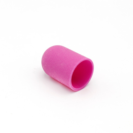 Pedicure abrasive caps, 16*25 mm, #180, lilac 1 pc.