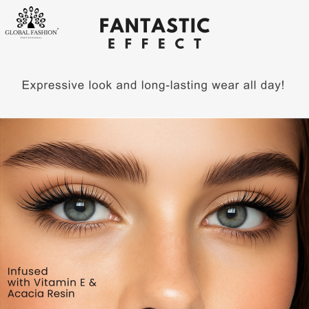 Ocean Dense mascara close up brush texture dramatic lashes ماسكارا لقطة مقربة