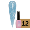 Rubber base Chrome Flake Global Fashion 8 ml, 12