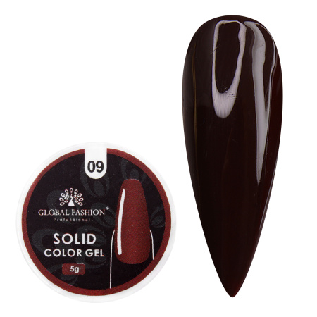 High density gel paint, Solid color gel 5 gr, 09