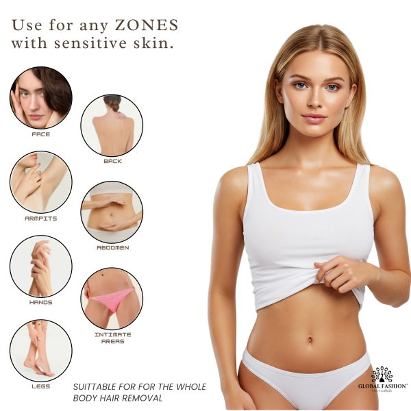 Global Fashion Korean Wax Beans – 100g, 500g, 1000g | 12 Flavors
جلوبال فاشن واكس كوري حبوب – 100 جم، 500 جم، 1000 جم | 12 نكهة
