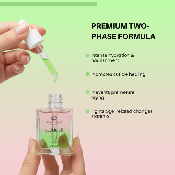 Global Fashion Professional Cuticle Oil – Natural Nail & Skin Care Blend