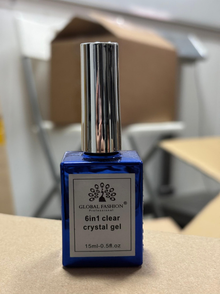 Crystal Builder Gel 15ml – Global Fashion | Jelly Colour Nail Extension Gel | جل بيلدر كريستال ملون
