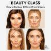 Global Fashion contour highlight stick close up sculpted glow finish قلم كونتور لقطة مقربة