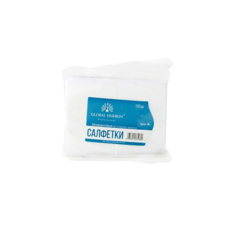 Lint-free wipes, medium hardness, 100 pcs.