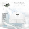 SUN X Professional UV LED Nail Lamp 54W – Fast Curing Gel Nail Dryer
