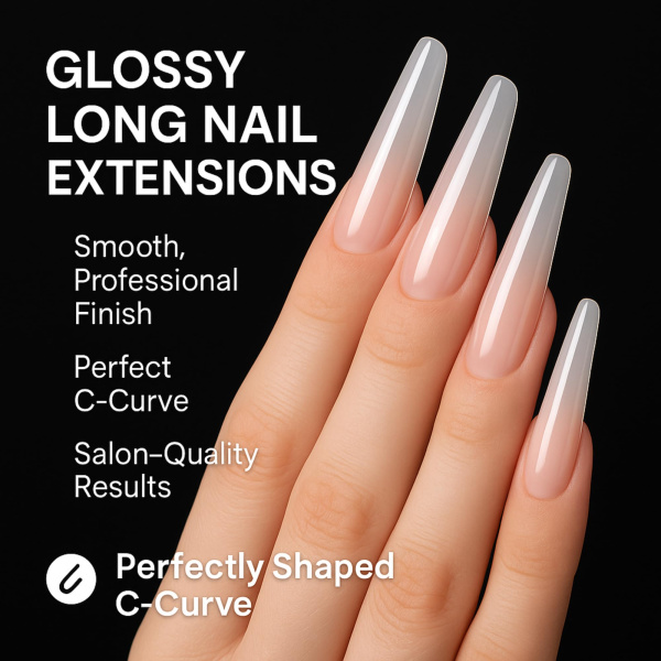 Dual Nail Forms 120pcs – Clear Poly Gel Forms | Stiletto Nail Extension Tips Gel Forms Kit | اطراف اظافر
Dual Nail Forms 120pcs – Clear Poly Gel Forms | Stiletto Dual Nail Forms Reusable Extensions | اظافر صناعية