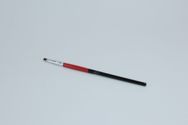 Gel Brush, Straight, #3