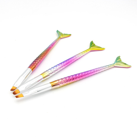 Set of 3 Gel Brushes, Fish