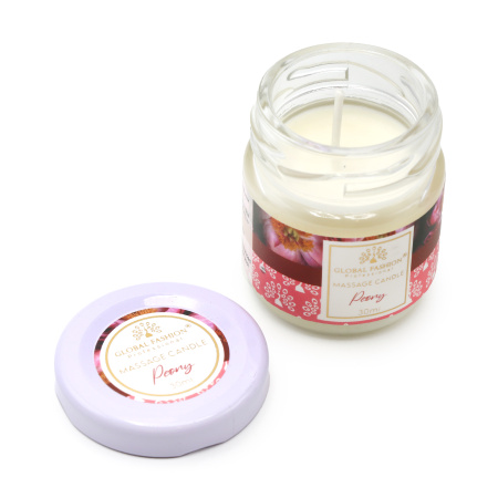 Global Fashion Massage Candle – 30 ml Aromatherapy Spa Candle in 21 Scents