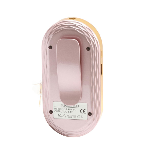 ZF433 Cordless Nail Drill 35000 RPM LCD | Rose Gold Cordless Nail Drill 35000 RPM LCD Electric Nail File UAE GCC | جهاز أظافر