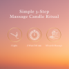 Global Fashion Massage Candle – 30 ml Aromatherapy Spa Candle in 21 Scents