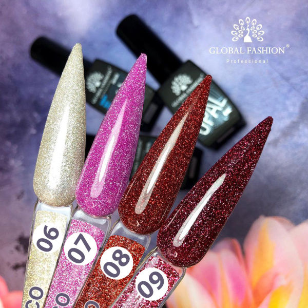 Disco Opal Reflective Rubber Base 8ml – Global Fashion | Preview 14 Shades
ديسكو أوبال ريفلكتيف روبر بيس 8 مل – جلوبال فاشن | معاينة 14 لون
