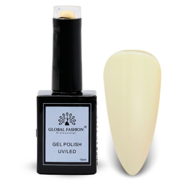 Delicate Whites Nail Polish 15ml UV LED | 35-Spring Fever 1p White Gel Nail Polish Bottle 15ml - UV LED Soak Off Nail Color UAE GCC | طلاء أظافر جل أبيض