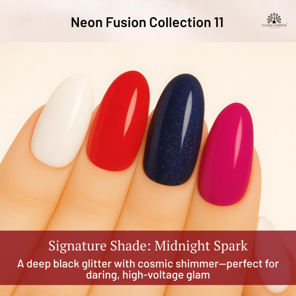 Black Elite Gel Nail Polish Set 6x8ml – UV/LED | Neon Fusion Gel Nail Polish Set UV LED High Shine | طلاء اظافر جل
Black Elite Gel Nail Polish Set 6x8ml – UV/LED | Neon Fusion Nail Gel Polish Set Long Lasting | مناكير جل