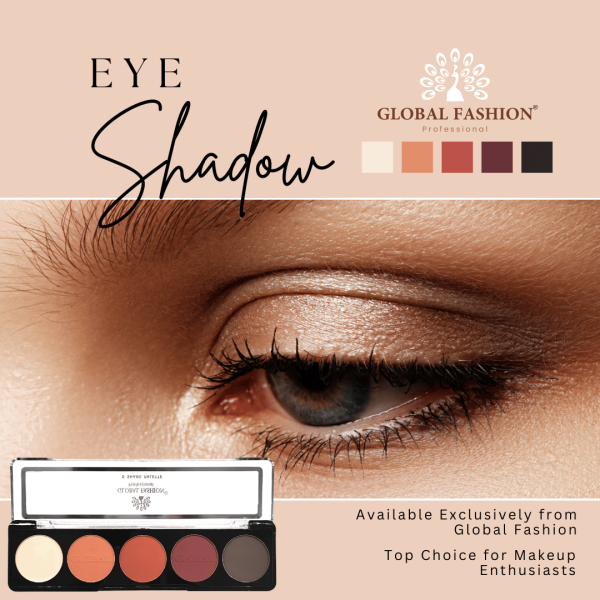Global Fashion eyeshadow palette preview matte shimmer finish باليت ظلال عيون
