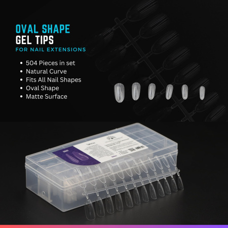 Global Fashion Gel Nail Tips – Professional Long Lasting Extensions
