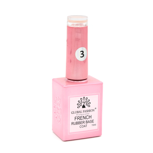 French Rubber Base 15ml – Global Fashion | Preview Nail Gel Polish Base
فرنش روبر بيس كوت 15 مل – جلوبال فاشن | عرض بيس جل بوليش للأظافر
