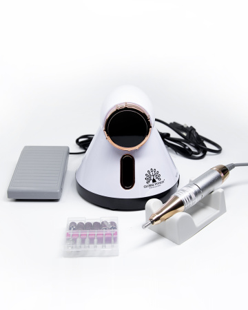Device for manicure and pedicure GF-615, 50000 rpm. 80 W, white
