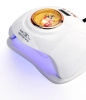 SUN S8 Pro Professional 268W UV/LED Nail Lamp – Mint Green Gel Nail Dryer
