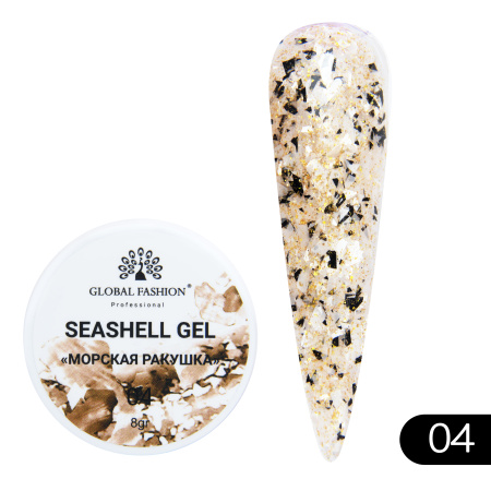 Nail gel SEASHELL GEL \"sea shell\" 5 gr, 04