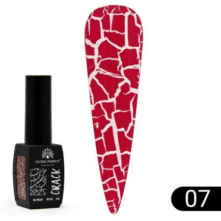 Gel polish "CRACK" cracking, craquelure effect, 8 ml, No. 07
