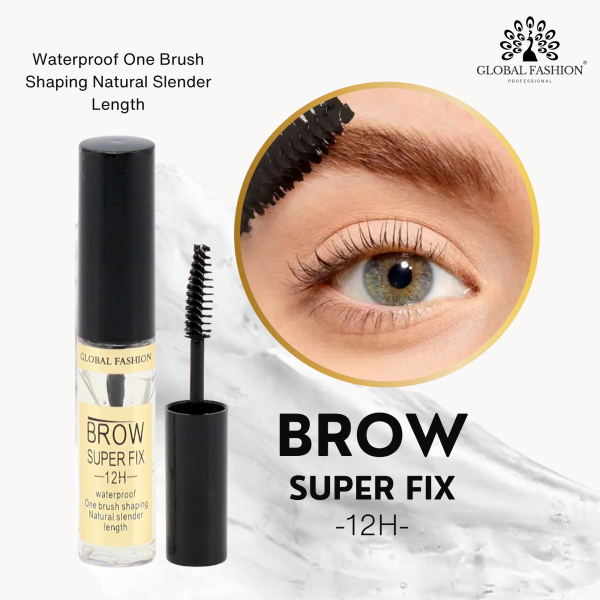 Global Fashion clear eyebrow gel waterproof 12H hold جل حواجب شفاف