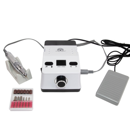 Manicure and pedicure machine Global Fashion 50000 rpm 80W, ZS-718-white