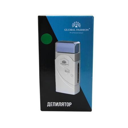 Depilatory wax in cassettes square green