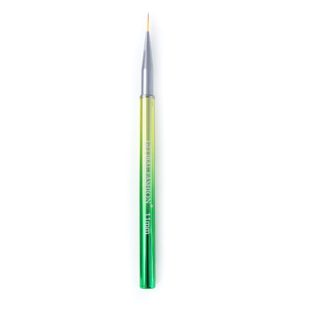 Brush for drawing monograms Global Fashion, green, 11 mm