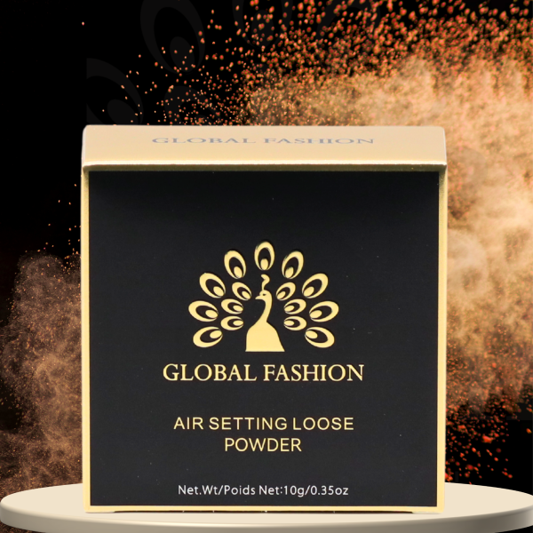 Loose powder preview matte setting finish بودرة تثبيت مطفية