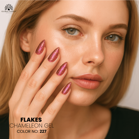 Gel polish Flakes Chameleon 15 ml, 227