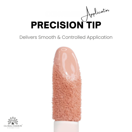 Global Fashion concealer close up silky matte waterproof finish كونسيلر مطفي لقطة مقربة