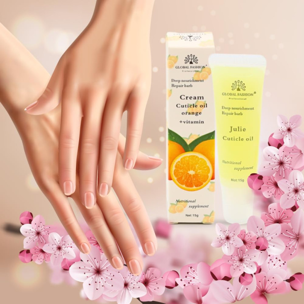 Cuticle Oil Cream – Nail & Cuticle Care | Orange + Vitamin Cuticle Oil Nail Care Treatment | زيت الكيوتكل
Cuticle Oil Cream – Nail & Cuticle Care | Orange + Vitamin Nail Oil Moisturizing & Strengthening | زيت الاظافر