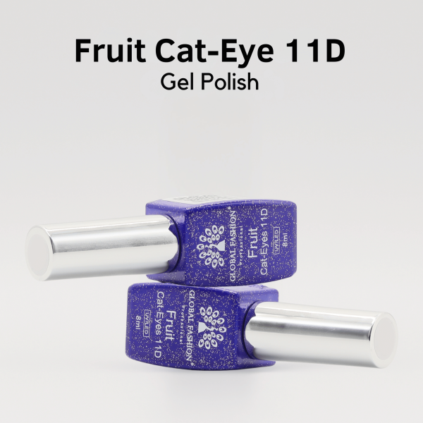 Fruit Cat-Eyes 11D Gel Polish | Global Fashion | Preview
فروت كات آيز 11D جل بوليش | جلوبال فاشن | عرض مسبق
