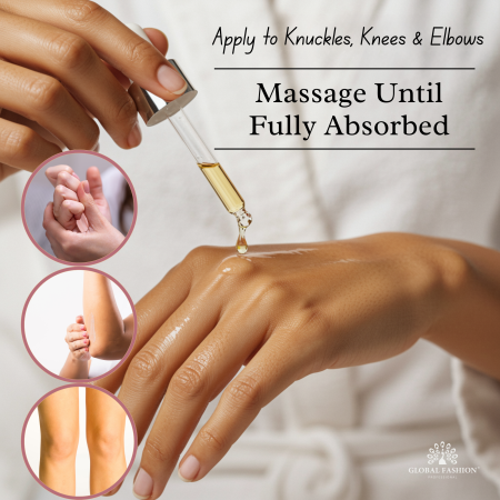 Dark Knuckles Remover Serum 50ml Serum Close Up - Hydrating Anti Aging Facial Treatment | سيروم للوجه صورة مقربة