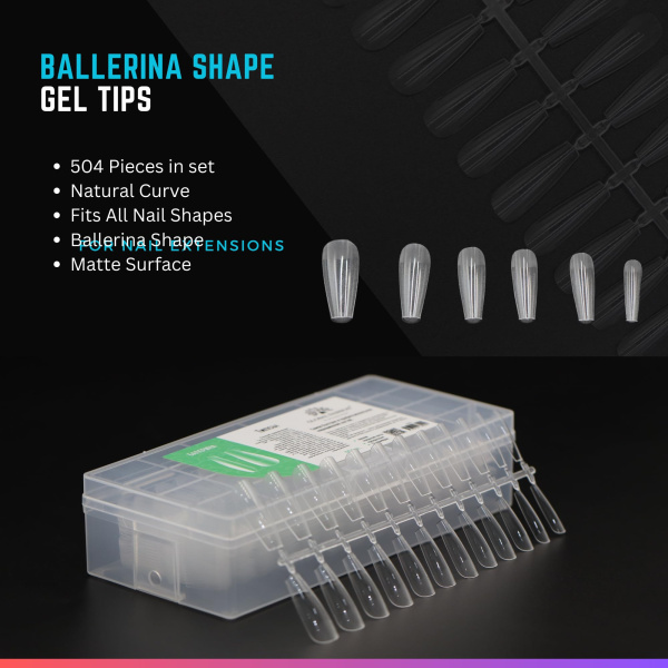 Global Fashion Gel Tips – Clear, French & Natural Nail Extensions
