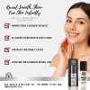 Global Fashion CC foundation close up matte lightweight finish كريم اساس سي سي لقطة مقربة