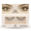 False eyelashes close up fluffy mink strip lashes رموش صناعية لقطة مقربة