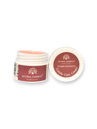 Cuticle cream in a jar, Global Fashion, cuticle care cream, Pomegranate